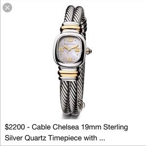 David Yurman Chelsea Cable Watch